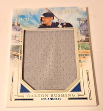 2025 Panini Boys of Summer Jumbo Relic #DR Dalton Rushing Jersey #26/99 Dodgers