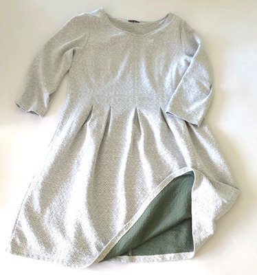 Street one Kleid Größe 42 Grau gemustert