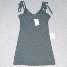 Joyfolie Mia Joy Willa Dress Womens Size Small A-Line Mini In Deep Sea New