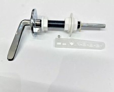 6" Long Reach Cistern Handle Lever for Toilet Cisterns - Chrome Metal