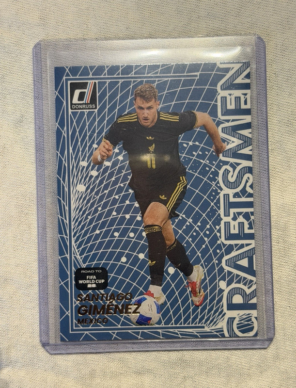 Panini Donruss Road to FIFA World Cup 2025-26 Craftsmen Santiago Giménez #13