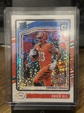 2024 Erick All Donruss Optic Rated Rookie #233 RC White Sparkle SP Bengals