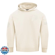 Pro Standard Mens NBA Indiana Pacers Neutral Pull Over Hoodie Egg