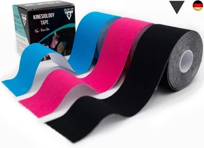 BESUCHE DEN PULLUP &AMP; DIP-STORE Kinesio Tapes - hautfreundliches & latexfreies Sport Tape, Kinesiologie