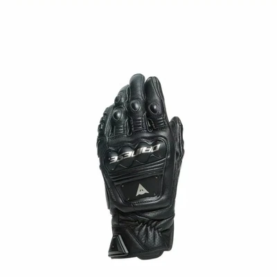DAINESE 4-STROKE 2 GUANTES DE MOTO CORTOS DE PIEL HOMBRE NEGRO - Imagen 1 de 4