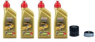INSPEKTION CASTROL RACING 10W40 ORIGINAL ÖLFILTER MIT SCHLÜSSEL HONDA CBF 1000