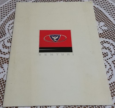 Venturi Werbekatalog 210 260; 1992 20 Seiten Prospekt Brochure