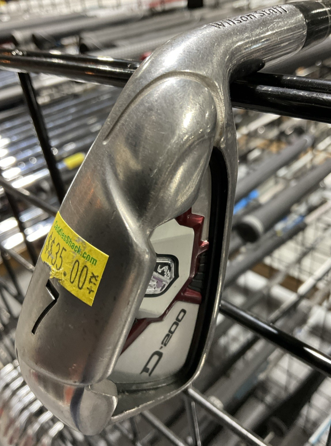 Wilson Staff D200 #7 Iron 37" PROFORCE Regular Flex Graphite Shaft RH USED