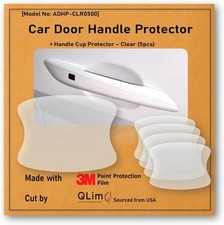 3M-5Pcs Car Door Handle Cup Protector/Sticker/Guard, 3M-Ppf Paint Protection Fil