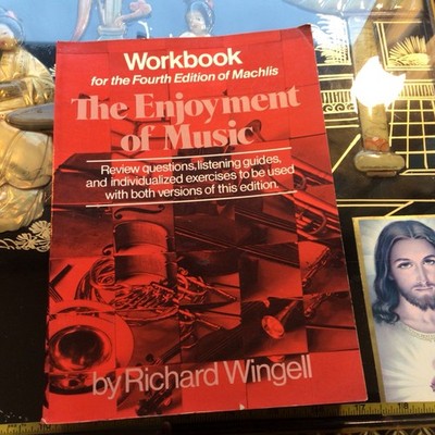 The Enjoyment of Music 4th Edition Joseph Machlis 1977 Used Textbook Soft Cover
