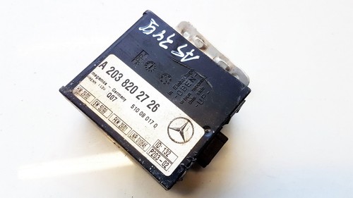 A2038202726 Alarm Steuermodul 51008017D Mercedes-Benz S-CLASS DE1005028-48