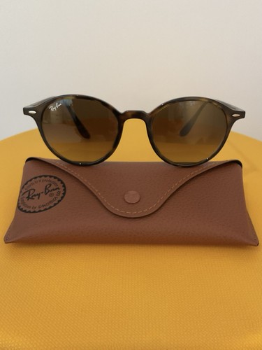 @@@ Ray-Ban, Damen-Sonnenbrille, braun, mit Etui gebraucht @@@ - Bild 11 von 11