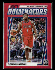 Zion Williamson 2022-23 Optic Elite Dominators Red Prizm 71/99 #3