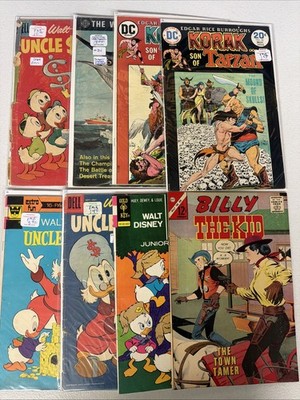 Silver Bronze Age Comic Book Lot of 8 Different Publishers Vintage Lot #18 *S15
