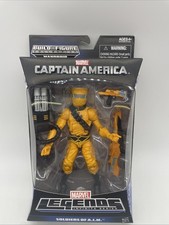 SOLDIERS OF AIM Marvel Legends Infinite Captain America Mandroid BAF Hasbro 2013