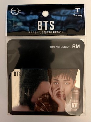 BTS RM OFFICIAL Tmoney Photocard Fotokarte PC - Korea Transportation Card