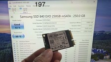 Samsung 840 EVO 250GB mSATA SSD MZ-MTE250 Health Good