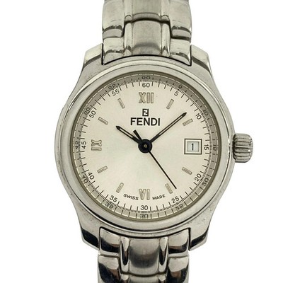 FENDI - 210L 0****** Silver Women's Wrist Watch | eBay