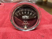 Vintage Faria 8000 Rpm Tachometer With Cup Hard To Find Tested Works Vintage Faria 8000 Rpm Tachometer With Cup Hard To Find Tested Works