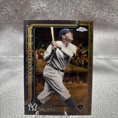 2025 Topps Gilded Babe Ruth  #3 Gold /99