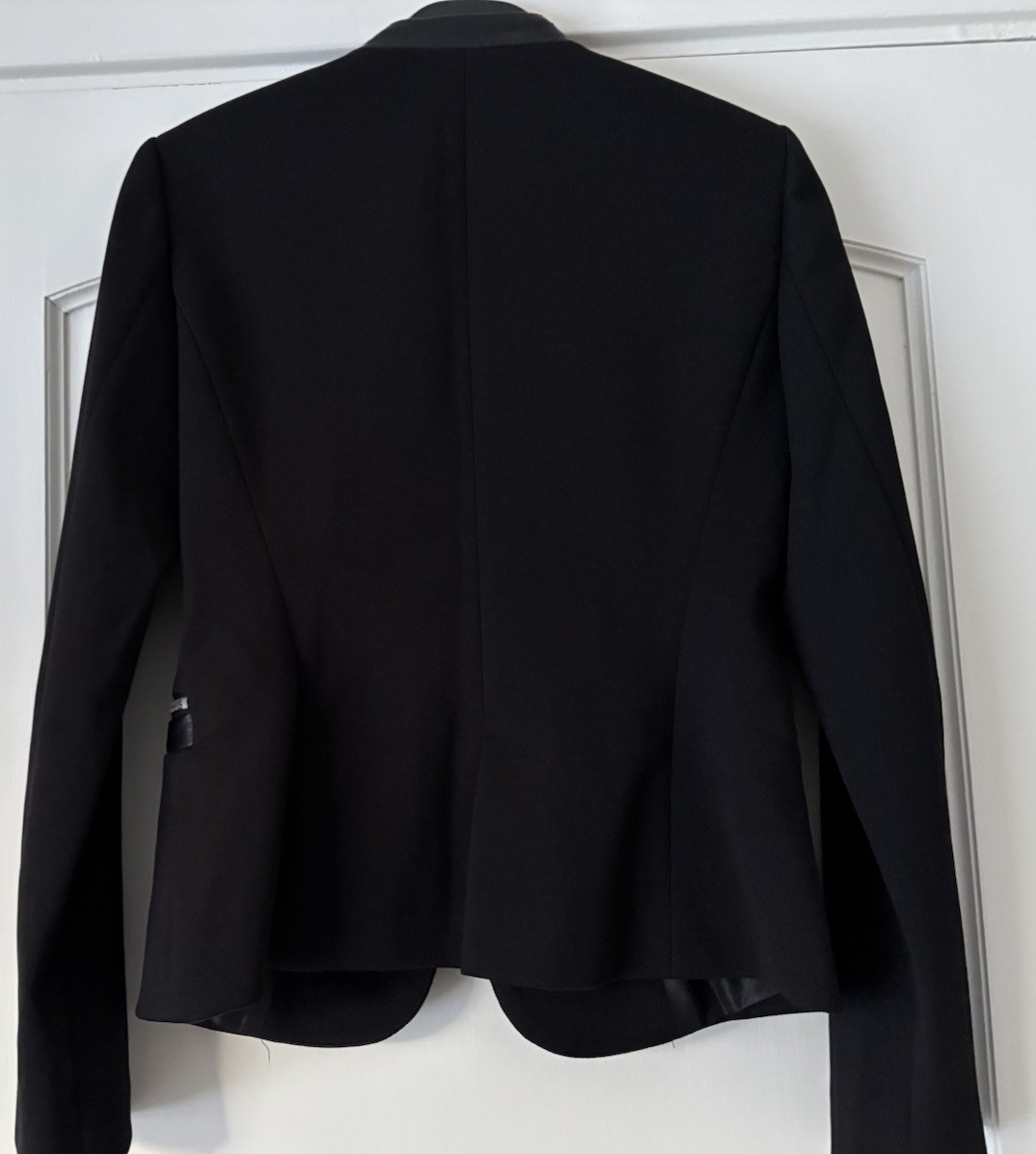 Black Zara Basic Jacket Size Small Excellent Cond… - image 3