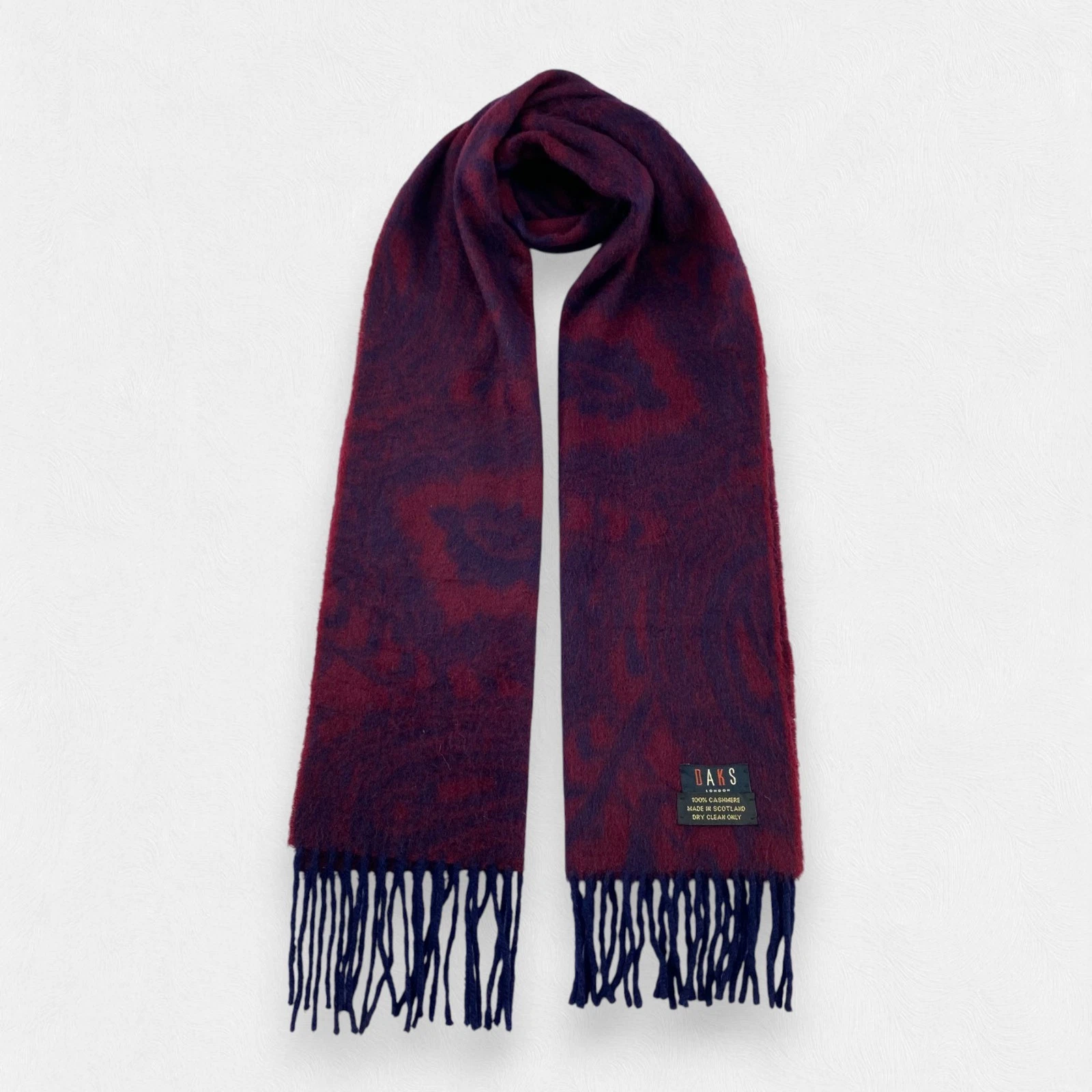 Daks Scarf Muffler Wrap Scarf Cashmere Unisex Scarves