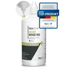 REAVET Wurm-Kraut Liquid 100ml Hunde und Katzen Wurmkur sekundierend