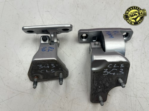 2019-2023 MERCEDES AMG GT CLS E CLASS REAR LEFT DOOR HINGES PAIR SILVER OEM 33k - Picture 6 of 6