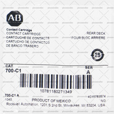 New Factory Sealed 700-C1 Allen Bradley Contact Cartridge 700C1