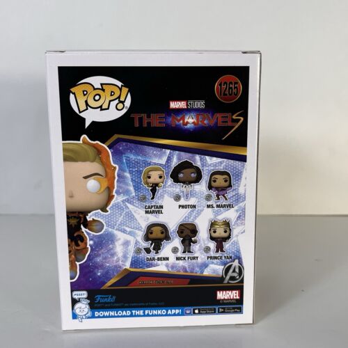 Funko Pop! Captain Marvel #1265 - The Marvels Collector Corps Amazon - Foto 3 di 6