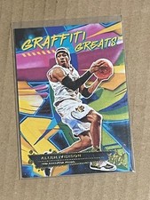 2021-22 NBA COURT KINGS GRAFFITI GREATS INSERT ALLEN IVERSON 76ERS #28