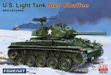 Fore Art Hobby 2003 1/72 Scale U.S. Light Tank M24 Chaffee Model Kit