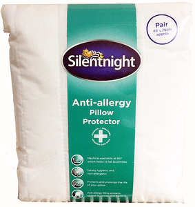 Silentnight Paar von Kissen Protektoren Auswahl aus Anti Allergie Wasserfest