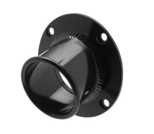 HMF Exhaust Muffler End Cap Endcap Turn Down Black