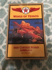 ERTL COLLECTION WINGS OF TEXACO 1929 CURTISS ROBIN AIRPLANE