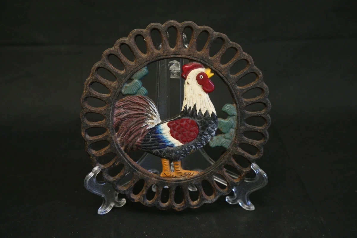 Sottopentola In Ghisa Decorativo A Forma Di Polpo – 2 Pezzi, Antigraffio, Multiuso, 15,3x14,3 Cm - 2