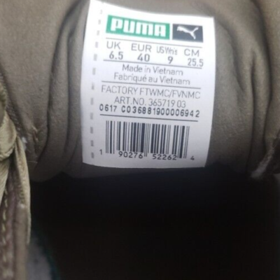 Puma Women's Basket Platform Fashion Sneaker Shoes Satin Green