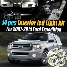 14pcs Super White Car Interior Led Light Kit Pack For 2007-2014 Ford Expedition 14pcs Super White Car Interior Led Light Kit Pack For 2007-2014 Ford Expedition