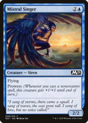 Mistral Singer (058) Core Set 2021 M21 MTG Magic
