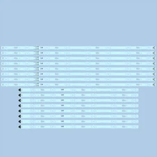 16Pcs LED strips for Samsung S_5U75_65_FL_L8/R6_REV1.4 UE65MU6200 UE65JU6470