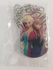Disney Frozen Sisters 17 of 24 Dog Tag Ball Chain Collectible Necklace