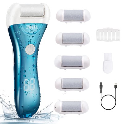 Electric Foot Callus Remover, Rechargeable Electronic Foot File Pedicure Kits...
