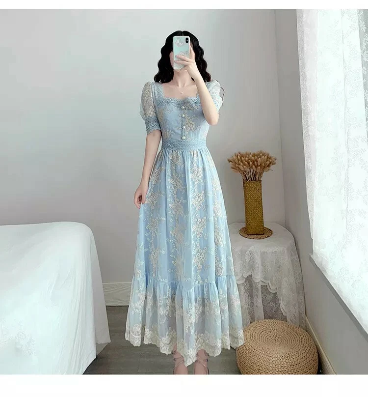 Light blue hotsell retro dress
