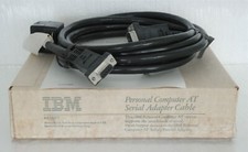 Rare IBM Personal Computer AT Serial Adapter Cable in Original Box : 6450217