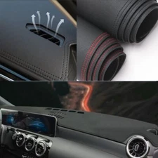 leather Dashmat Dashboard Mat Dash Cover Sun Visor Pad For M-Benz EQA 2022+