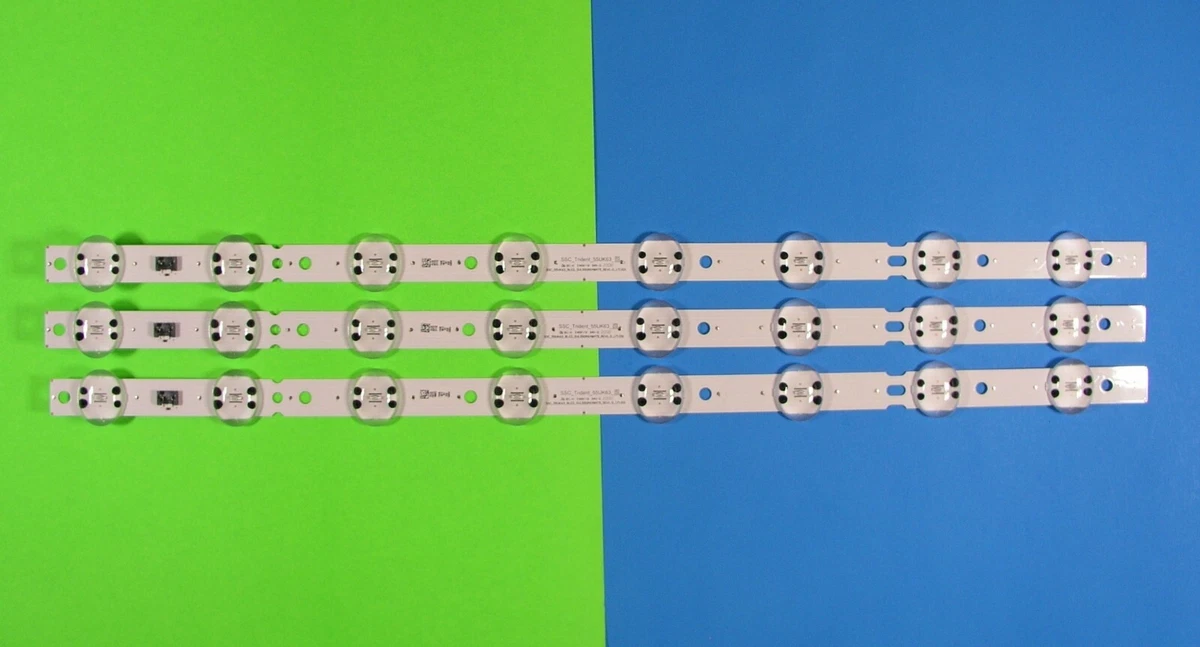 Kit De 10 Tiras LED Para TV LG 55'' - Reemplazo Perfecto Para Modelos 6916L-1833A, 6916L-1834A