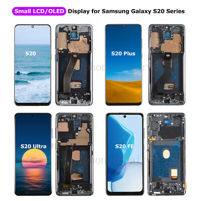 Small LCD OLED Display Touch Screen for Samsung Galaxy S20 FE S20 Ultra S20 Plus