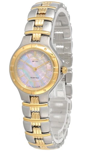 CITIZEN MOP Dial Two-tone SS Women's Watch EP7044-57D -Store Display