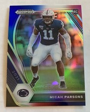 2021 Prizm Draft Picks Micah Parsons Rookie Red White & Blue. Stunning 💥💥