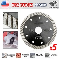 5 x 115mm Circular Saw Blade Diamond Superthin Cutting Disc 115 mm Grinder Wheel